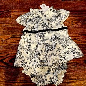 Beautiful Janie and Jack dress with matching undies for summer!!